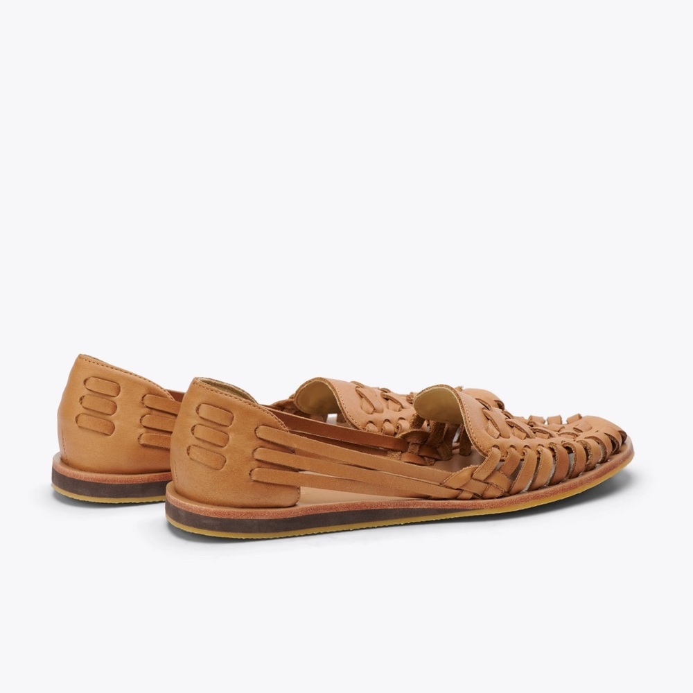 NISOLO | almond Huarache Sandal sz 8 - Picture 3 of 4